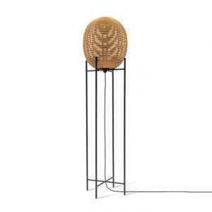 amandari lampa sari vincent sheppard, svietidlo, podlahové svietidlo, lampy, ratan, ratanové lampy, prírodné svietidlo s kovovou podnožou, natur svietidlo, lampa, moderné svietidlo, svietidlo za sedačku