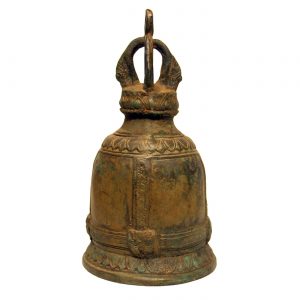 mosadzný, ázijský, orientálny, budhistický, darček, tip na darček, unikátny, doplnok, dekorácia, východoázijský, chrámový, patinovaný, zvon, kovový zvon